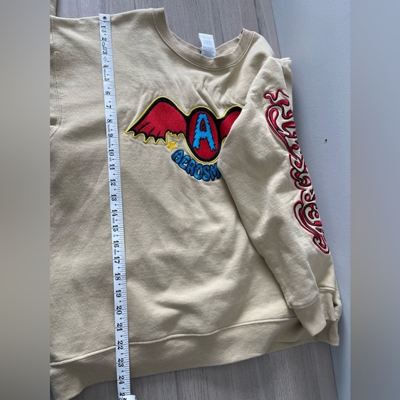 Aerosmith Embroidered Sweet Emotions Cotton Crewneck Sweatshirt XXL - Picture 9 of 9